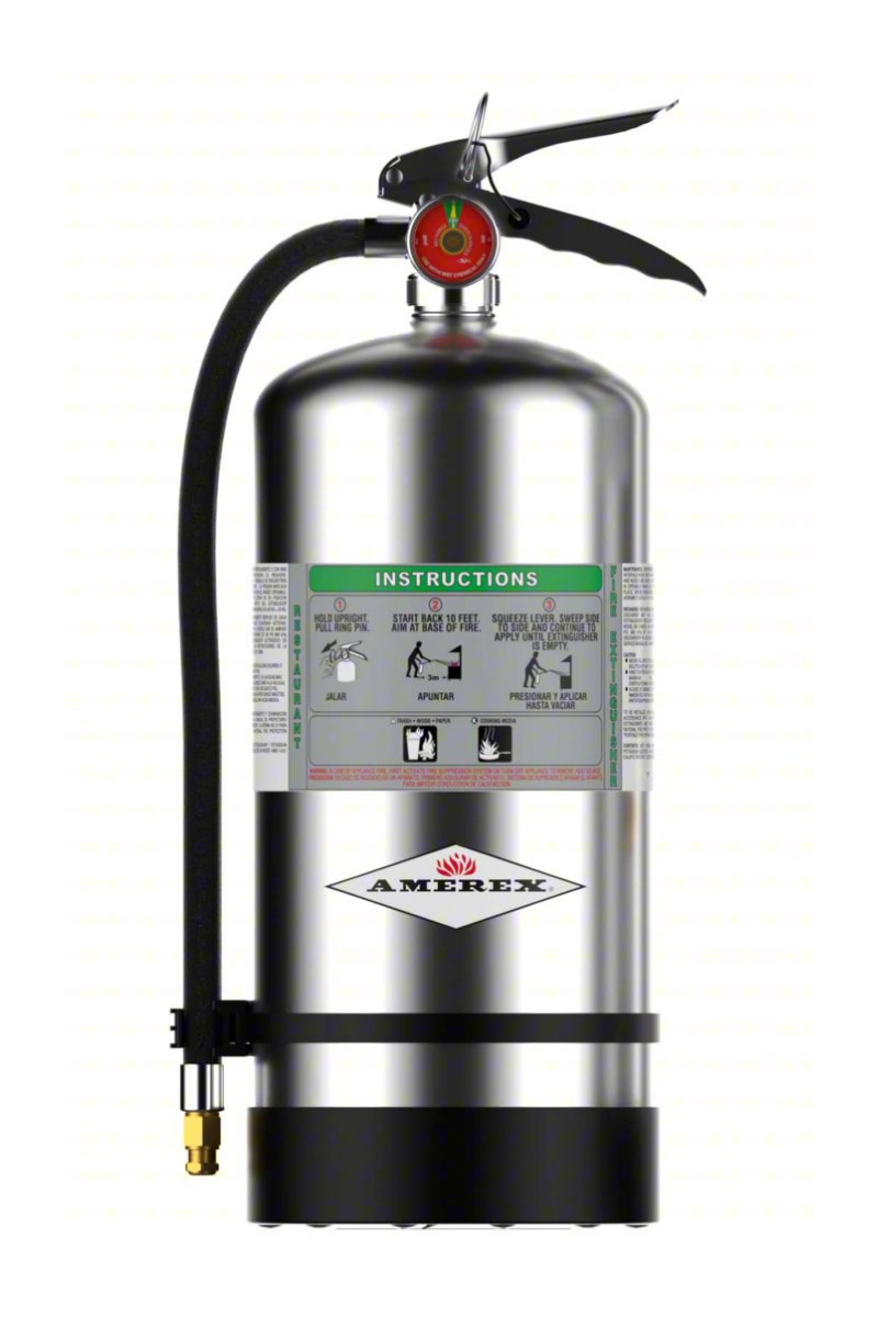 Amerex B262 (2.5 gallon) Wet Chemical Fire Extinguisher