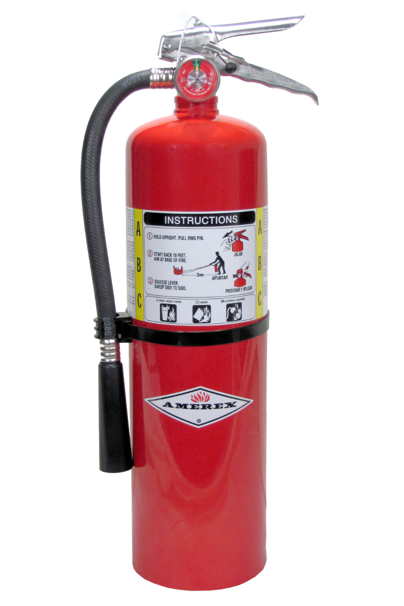 Amerex B441 (10 lbs) ABC Multi-Purpose  Dry Chemical Fire Extinguisher