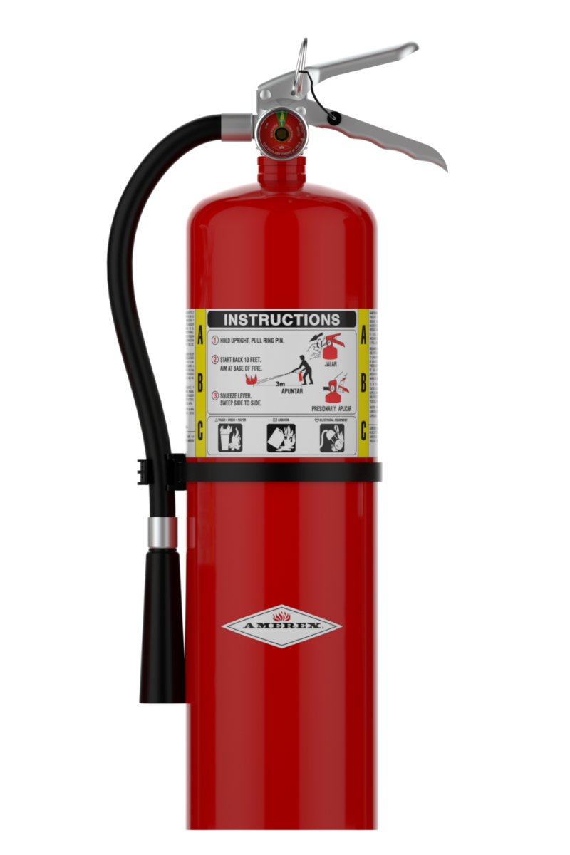 Amerex B456 (10 lb) ABC Multi-Purpose  Dry Chemical Fire Extinguisher
