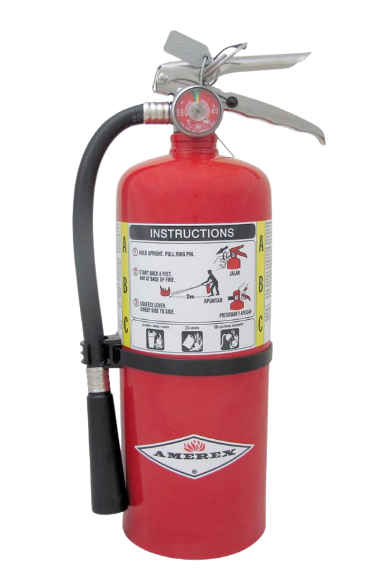 Amerex B461 (6 lbs) ABC Multi-Purpose  Dry Chemical Fire Extinguisher