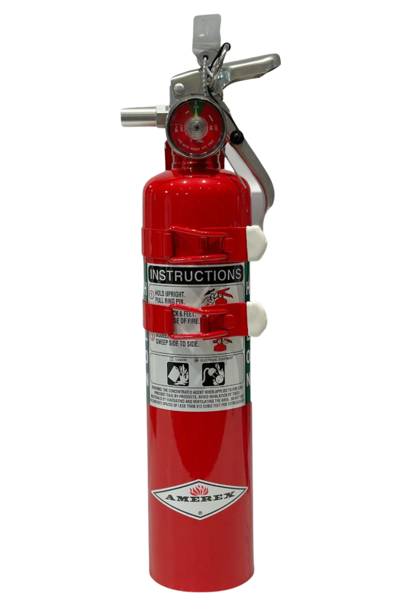 Amerex C352TS (2.5 lbs.) Halon 1211  Fire Extinguisher