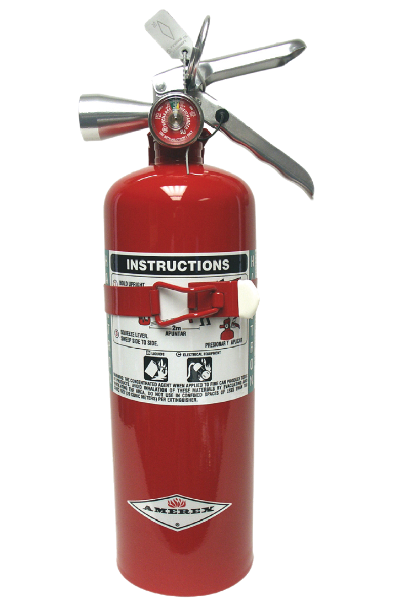 Amerex B394TS 5.5lb Halotron I  Fire Extinguisher