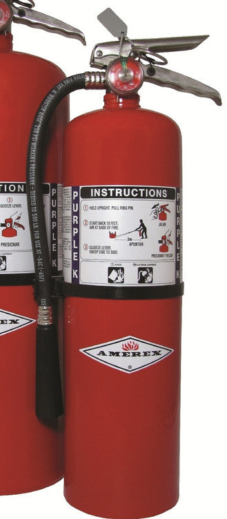 Amerex B460 (10 lbs.) Purple K Dry Chemical Fire Extinguisher
